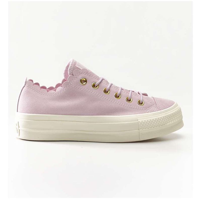 Converse Chuck Taylor All Star hissin kampasimpukka 500 vaaleanpunainen vaahtokulta violetti