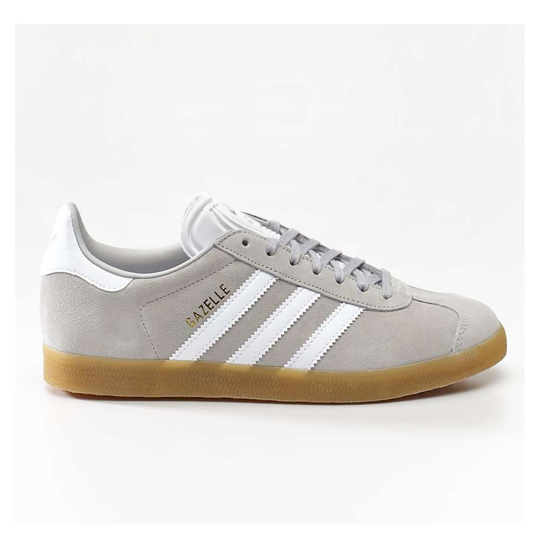 Adidas Gazelle 873 Grey Two Cloud White Gum harmaa