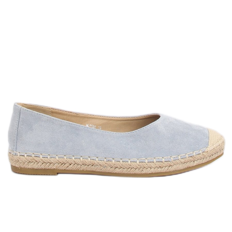 Sininen ballerina espadrilles N-2980 L.SININEN