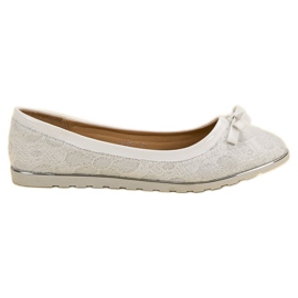 SHELOVET Ballerina pitsillä valkoinen