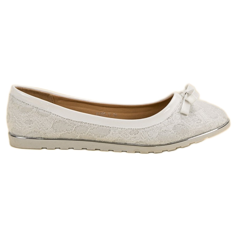 SHELOVET Ballerina pitsillä valkoinen