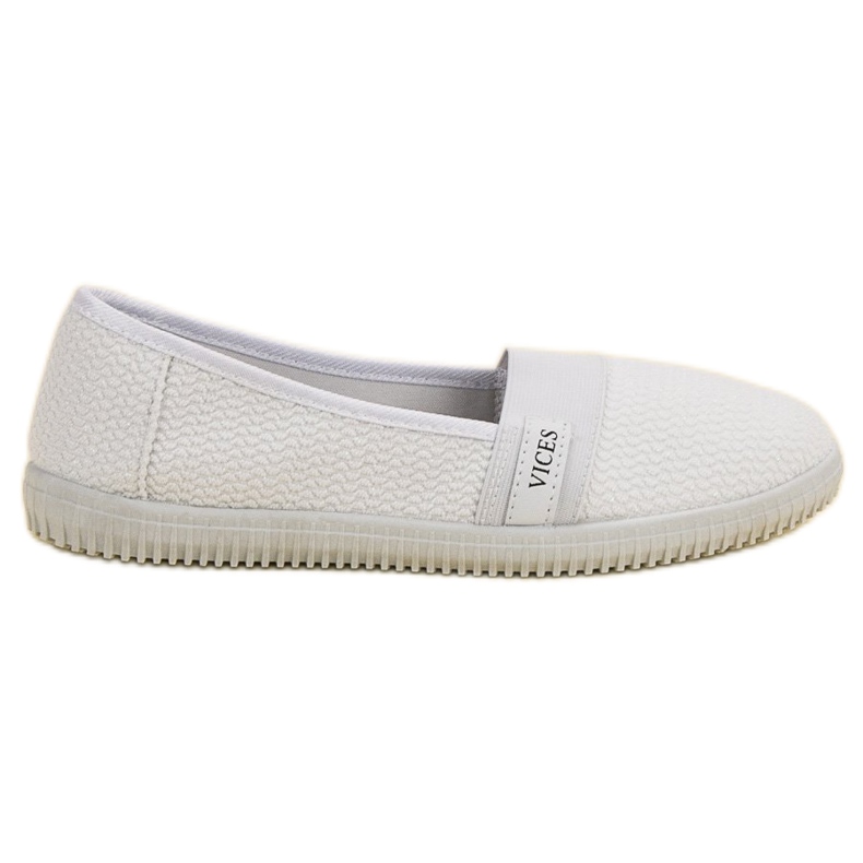Valkoiset VICES Sliponit valkoinen