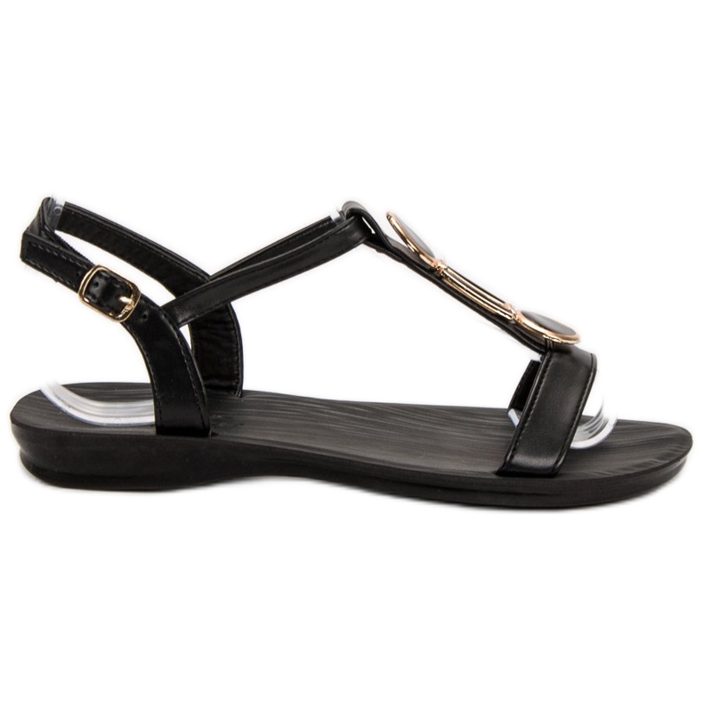 Camo Rento tasainen sandaalit musta