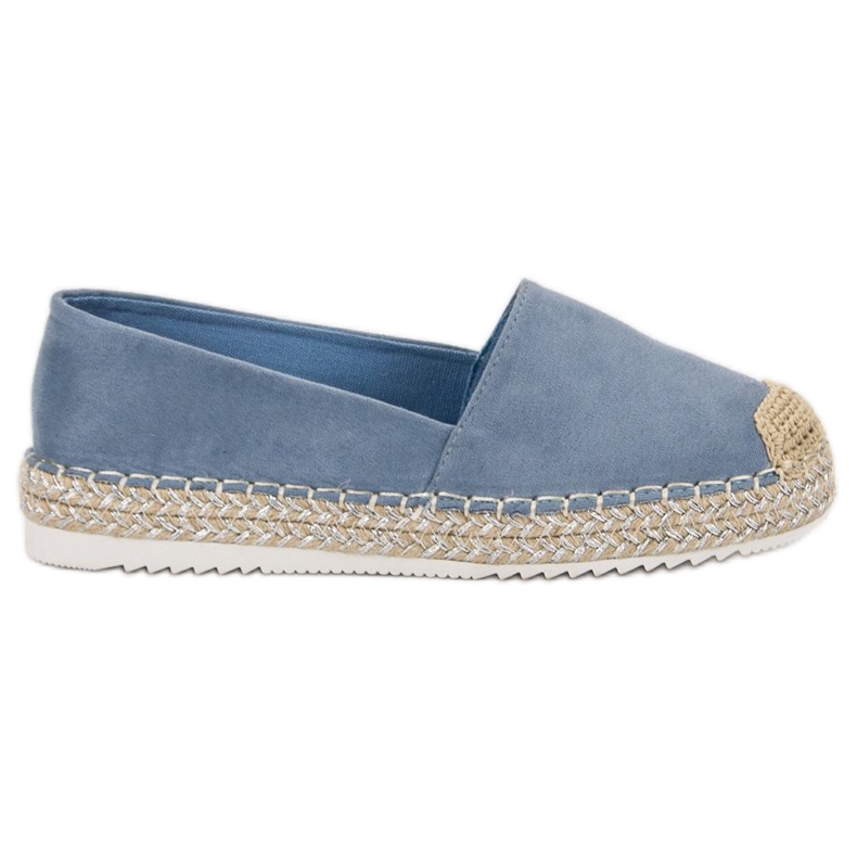 SHELOVET Suede Espadrilles sininen