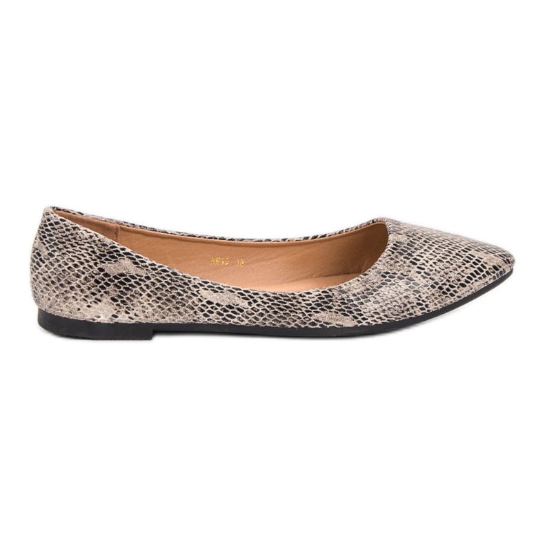 JESSY ROSS Ballerina Snake Print ruskea