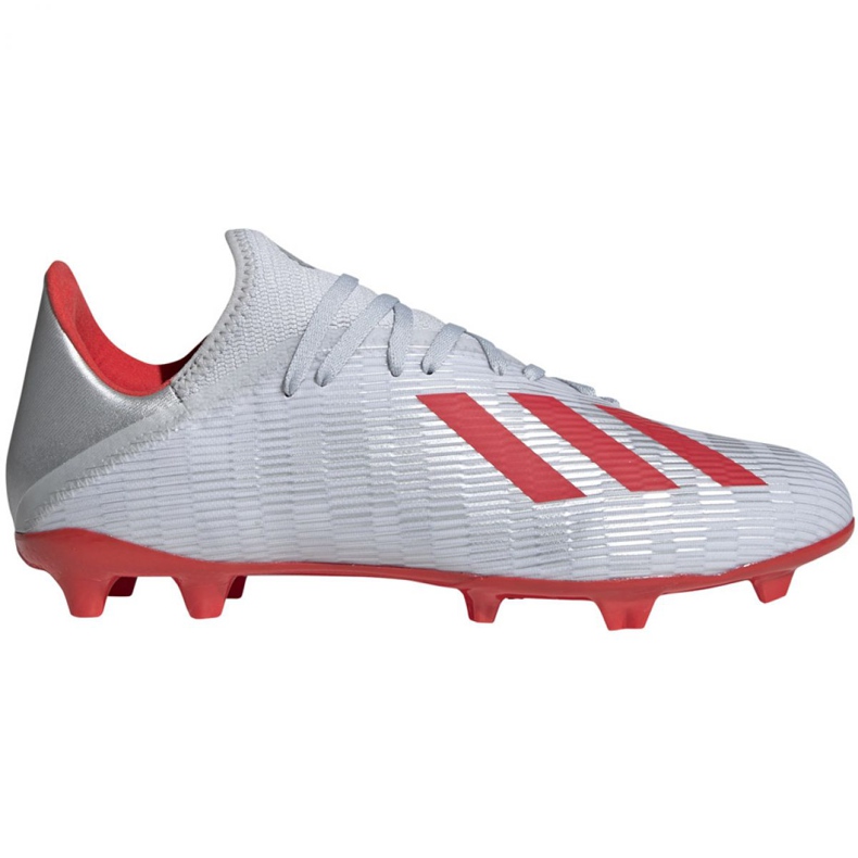 Adidas X 19.3 Fg M F35382 jalkapallokengät monivärinen hopea