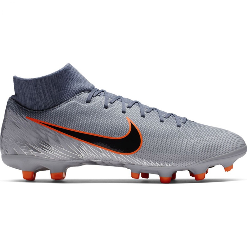 Nike Mercurial Superfly 6 Academy FG / MG M AH7362-408 jalkapallokengät punainen harmaa