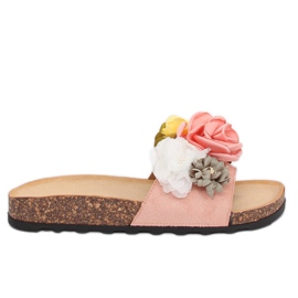 Tossut kukilla vaaleanpunainen 218-170 Vaaleanpunainen