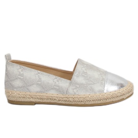 Harmaat espadrillit naisille A643-ESP-1 Harmaa