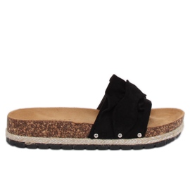 Mustat espadrillotossut BJS-002 Musta