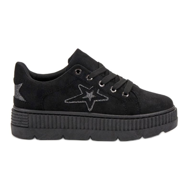 SHELOVET Suede Creepers musta