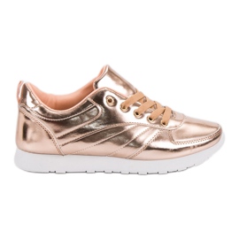 SHELOVET Lakatut urheilukengät keltainen