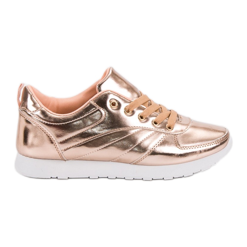 SHELOVET Lakatut urheilukengät keltainen