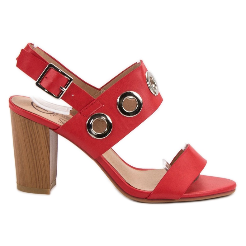 Kylie Punaiset korkokengät sandaalit punainen