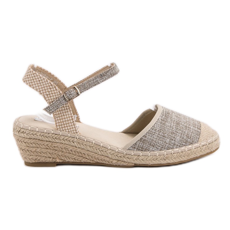 Best Shoes Kiila -espadrillit harmaa