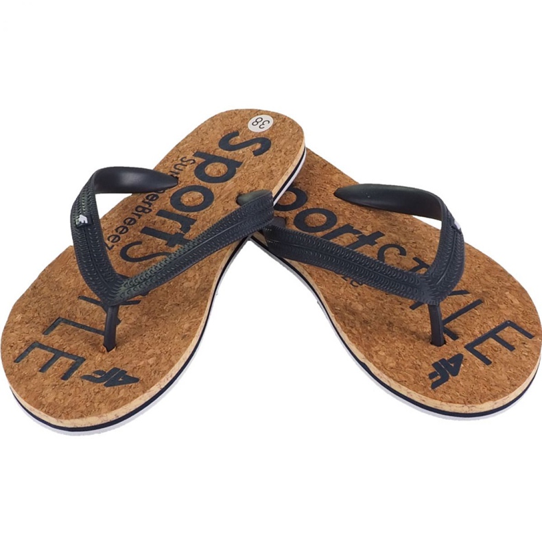 Tossut 4f W H4L19-KLD002 30S tummansininen ruskea laivastonsininen