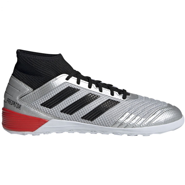 Sisäkengät adidas Predator 19.3 In M F35614 harmaa hopea
