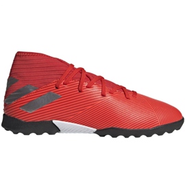 Adidas Nemeziz 19.3 Tf Jr F99941 jalkapallokengät punainen punainen