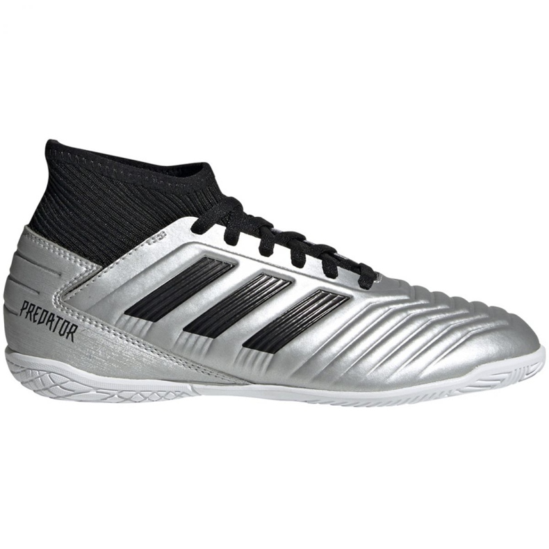 Sisäkengät adidas Predator 19.3 In Jr G25806 harmaa hopea