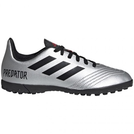 Adidas Predator 19.4 Tf Jr G25825 jalkapallokengät monivärinen hopea