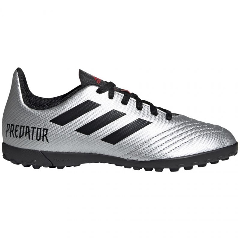 Adidas Predator 19.4 Tf Jr G25825 jalkapallokengät monivärinen hopea