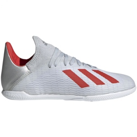 Sisäkengät adidas X 19.3 In Jr F35355 monivärinen harmaa