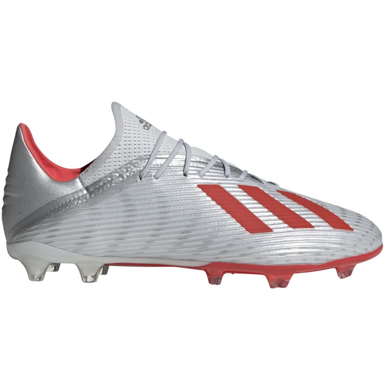Adidas X 19.2 Fg M F35386 jalkapallokengät harmaa harmaa
