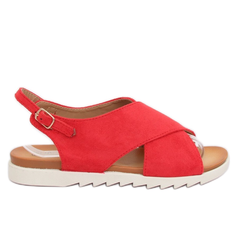 Punaiset naisten sandaalit 9003 Punainen