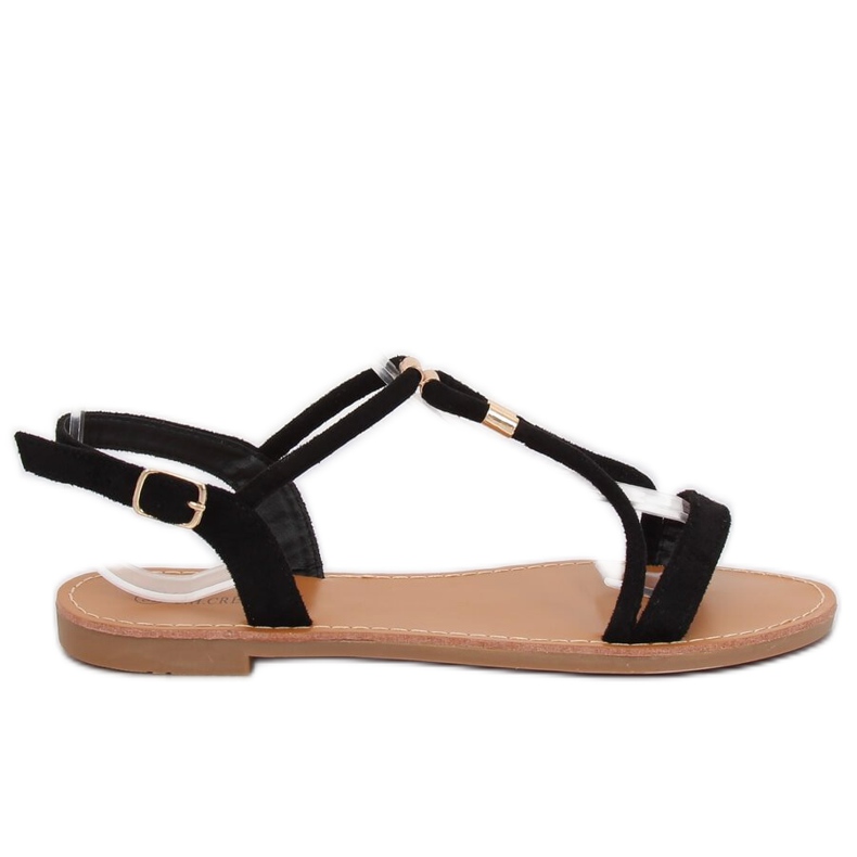 Mustat naisten sandaalit L520 Musta