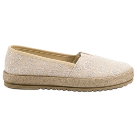 VICES Beige Espadrilles