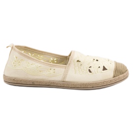 VICES Suede Espadrilles keltainen