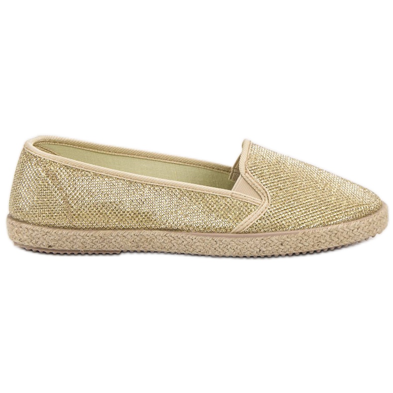 SHELOVET Golden Slip-On lenkkarit kultainen