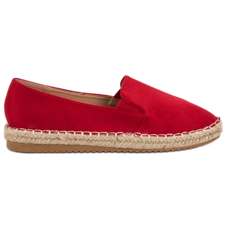 Primavera Suede Espadrilles punainen