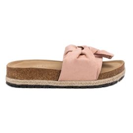 Mannika Tossut alustalla vaaleanpunainen Mannika Tossut alustalla vaaleanpunainen