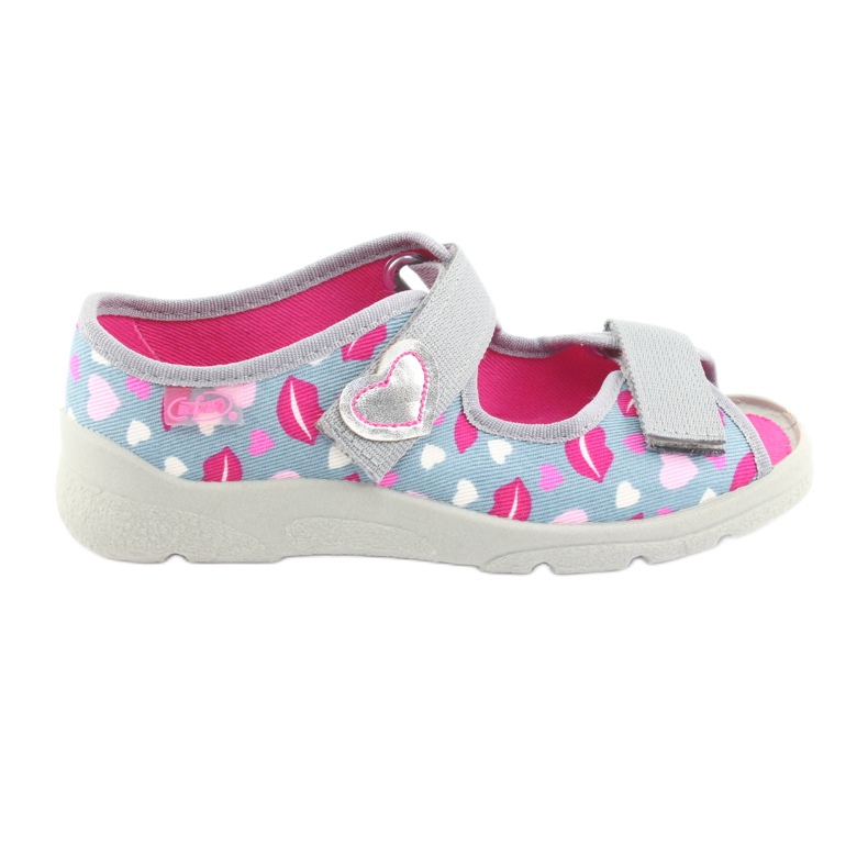 Befado lasten kengät 969Y133 vaaleanpunainen harmaa