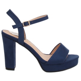Sandaalit HJ101 Blue -alustalla tummansininen