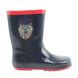 American Club Moottoripyörät pojat urat laivastonsininen