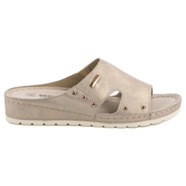 Goodin Mukavat varvastossut keltainen