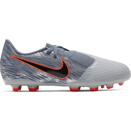 Jalkapallokengät Nike Phanton Venom Academy Fg Jr AO0362-008 harmaa monivärinen