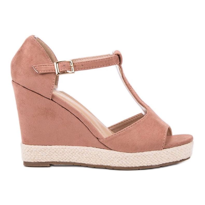 Renda Vaaleanpunaiset sandaalit vaaleanpunainen