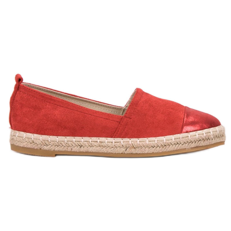 Forever Folie Suede Espadrilles punainen