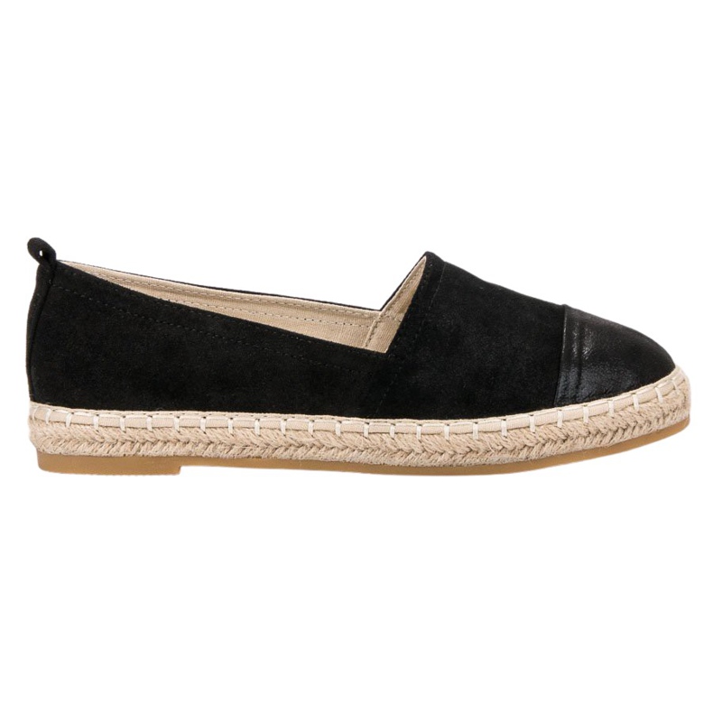 Forever Folie Suede Espadrilles musta