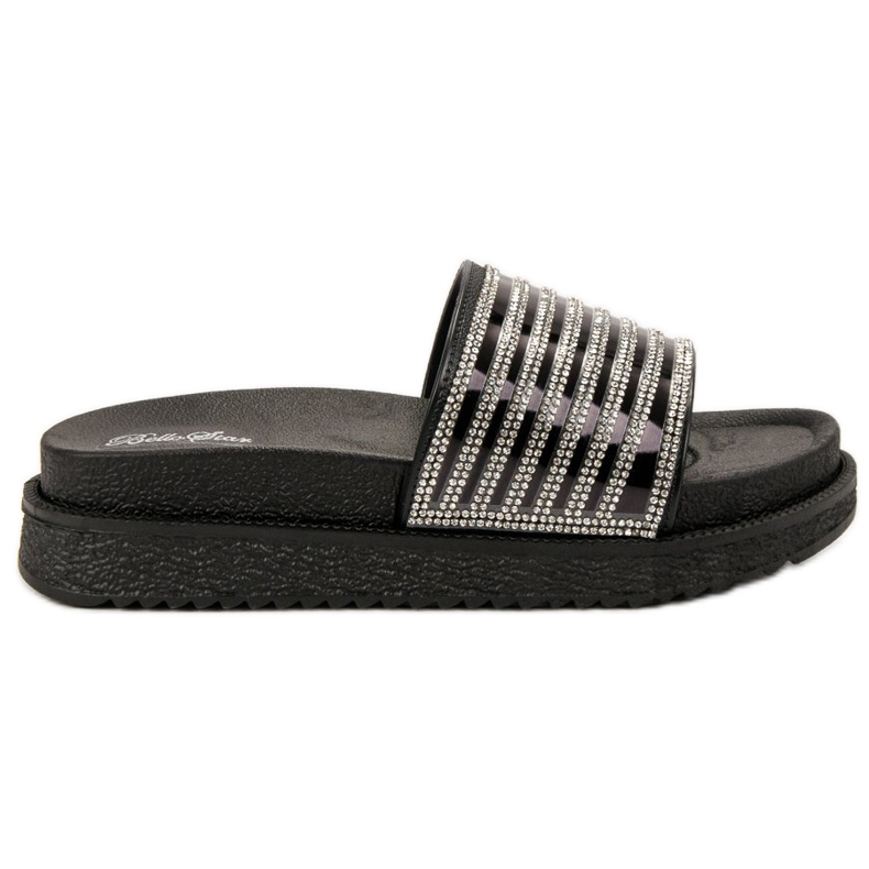 Bello Star Tossut kristalleilla musta