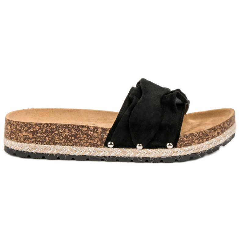 Bestelle Tossut Frillillä musta