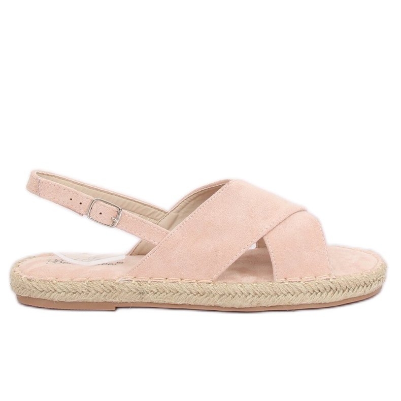 Sandaalit espadrilles beige YJ-2M12 Nude