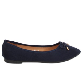 Ballerinat mantelin varpailla tummansininen 8F58 DK.BLUE