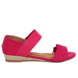 Fuchsia 9R71 Rose espadrilles sandaalit vaaleanpunainen