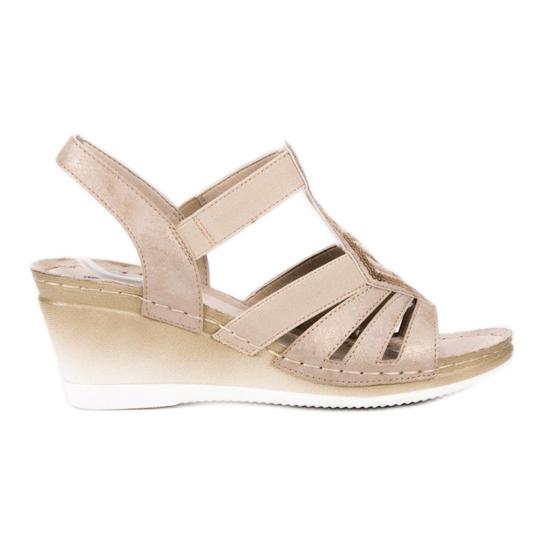 Goodin Wedge Slip-On Sandaalit ruskea Goodin Wedge Slip-On Sandaalit ruskea
