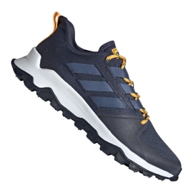 Juoksukengät adidas Kanadia Trail M EE8183 tummansininen monivärinen