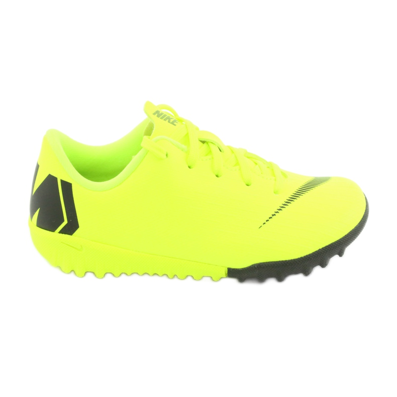 Nike Mercurial VaporX 12 Academy Tf Jr AH7353-701 jalkapallokengät keltainen